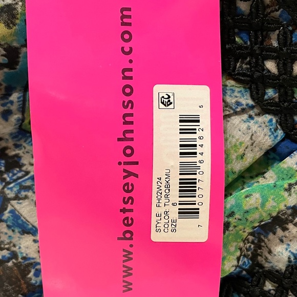 NWT Betsey Johnson Neo Boho Dress - Picture 5 of 6